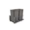 Rev-A-Shelf Steel, Orion Gray, 11.26 in W, 18.94 in H, 22.09 in D, 22.09 in L, Orion Gray 53WC-1527SCDM-213 - alternate 1